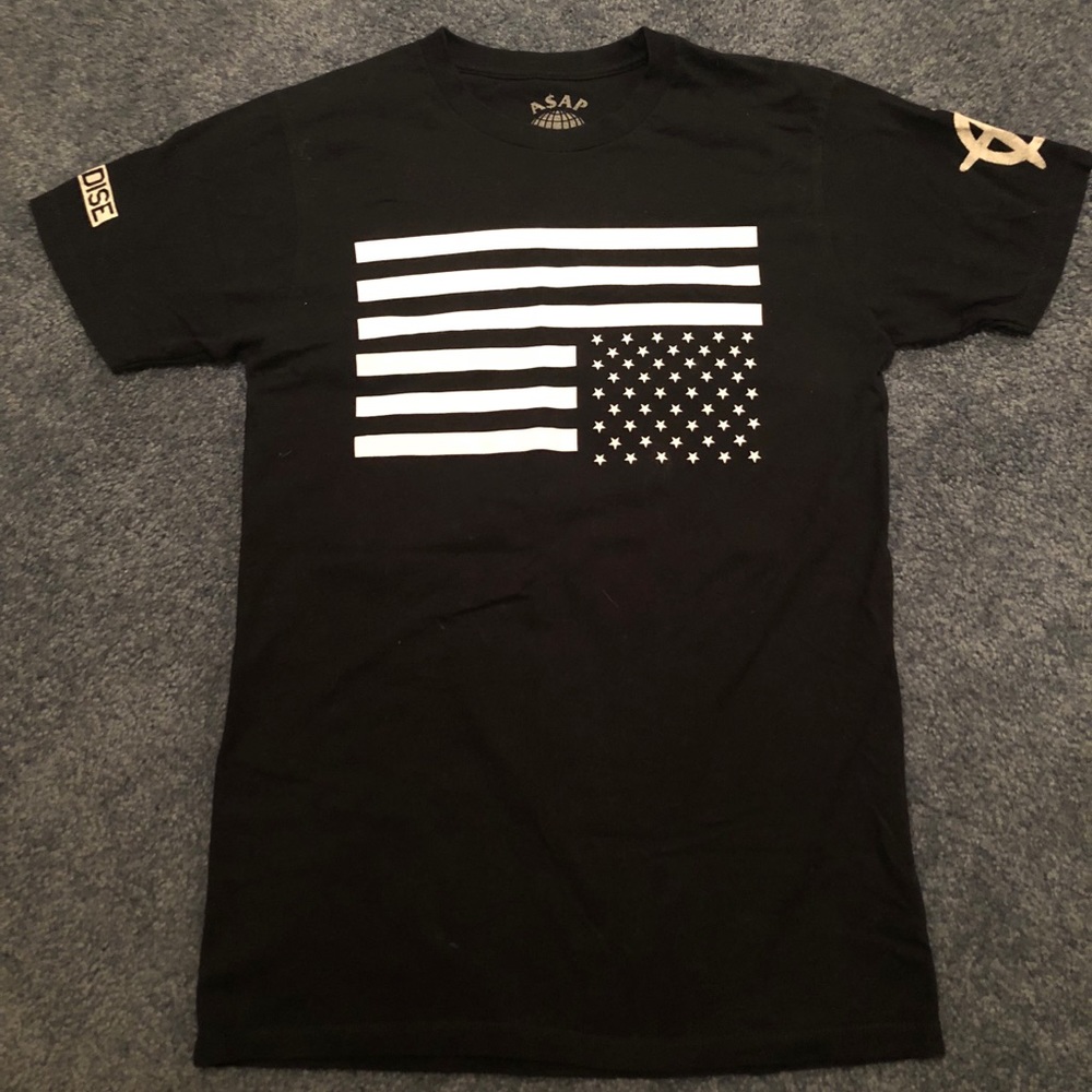 PACSUN ASAP Worldwide ASAP Rocky BANNED T-Shirt